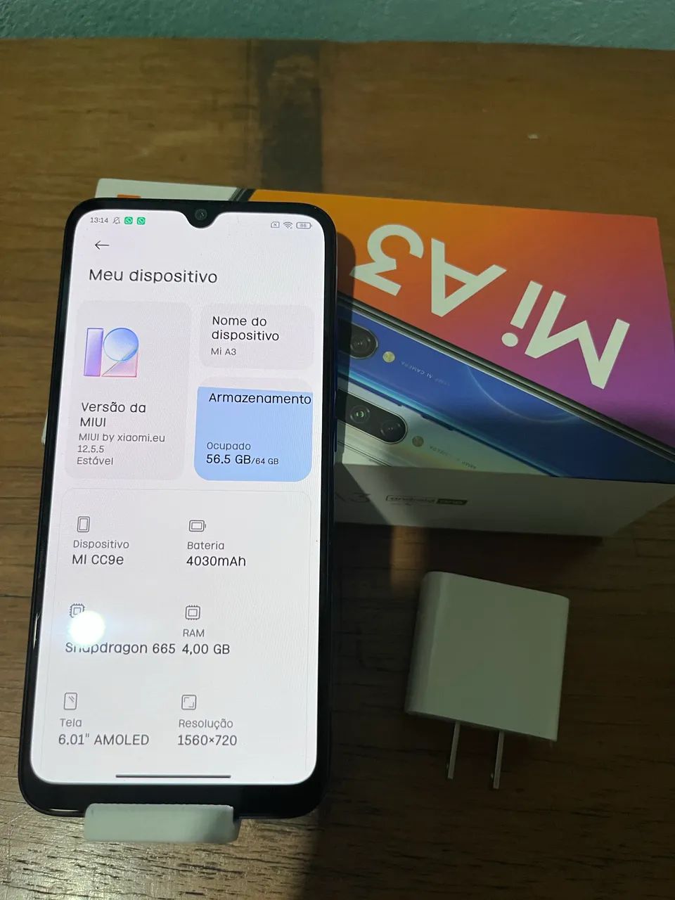 Xiaomi Mi A3 funcionando tudo 
