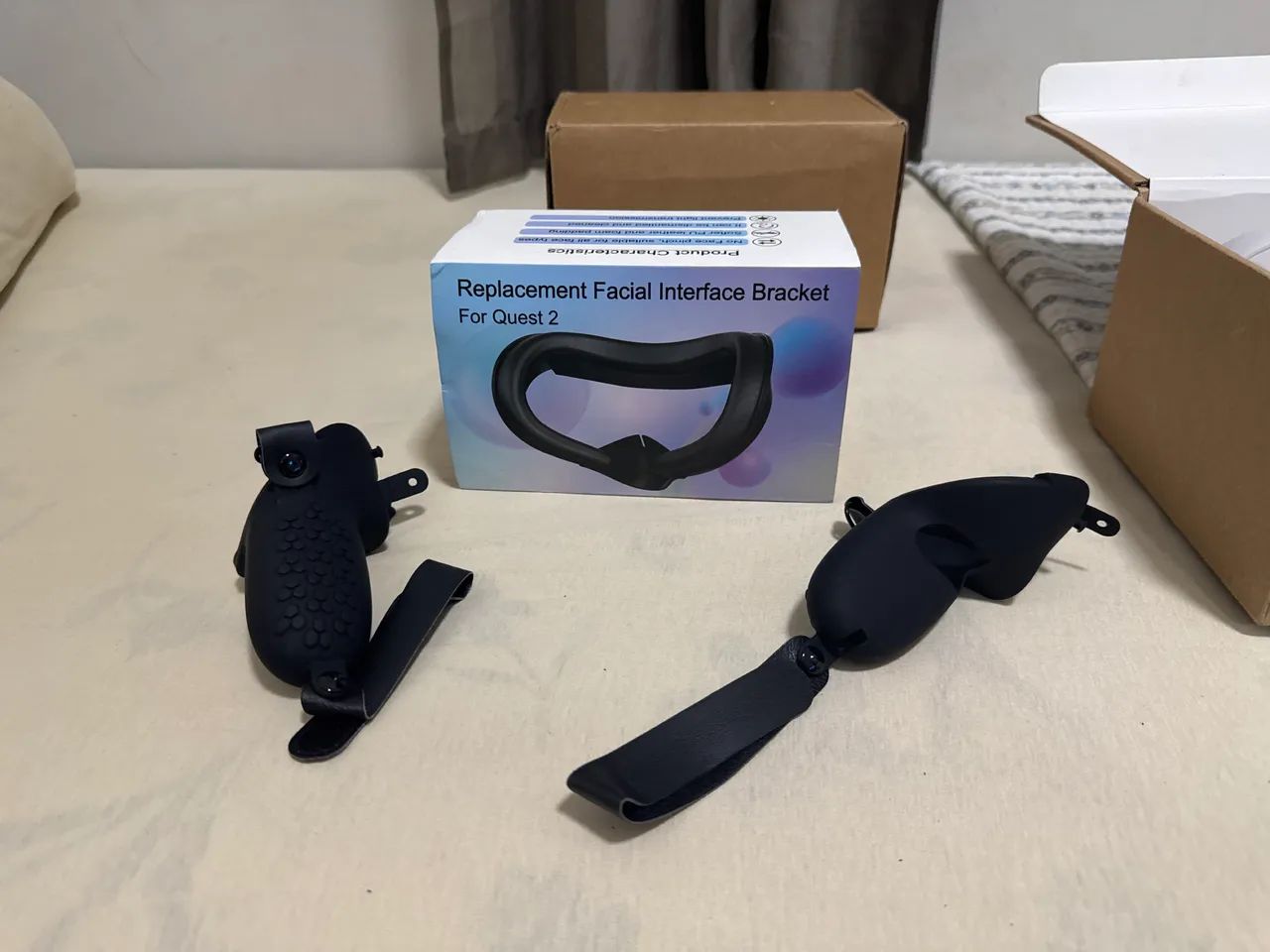 META QUEST 2 KIT PREMIUM COM BOBOVR 2 PRO BATERIA EXTRA E ACESSORIOS - Foto 3