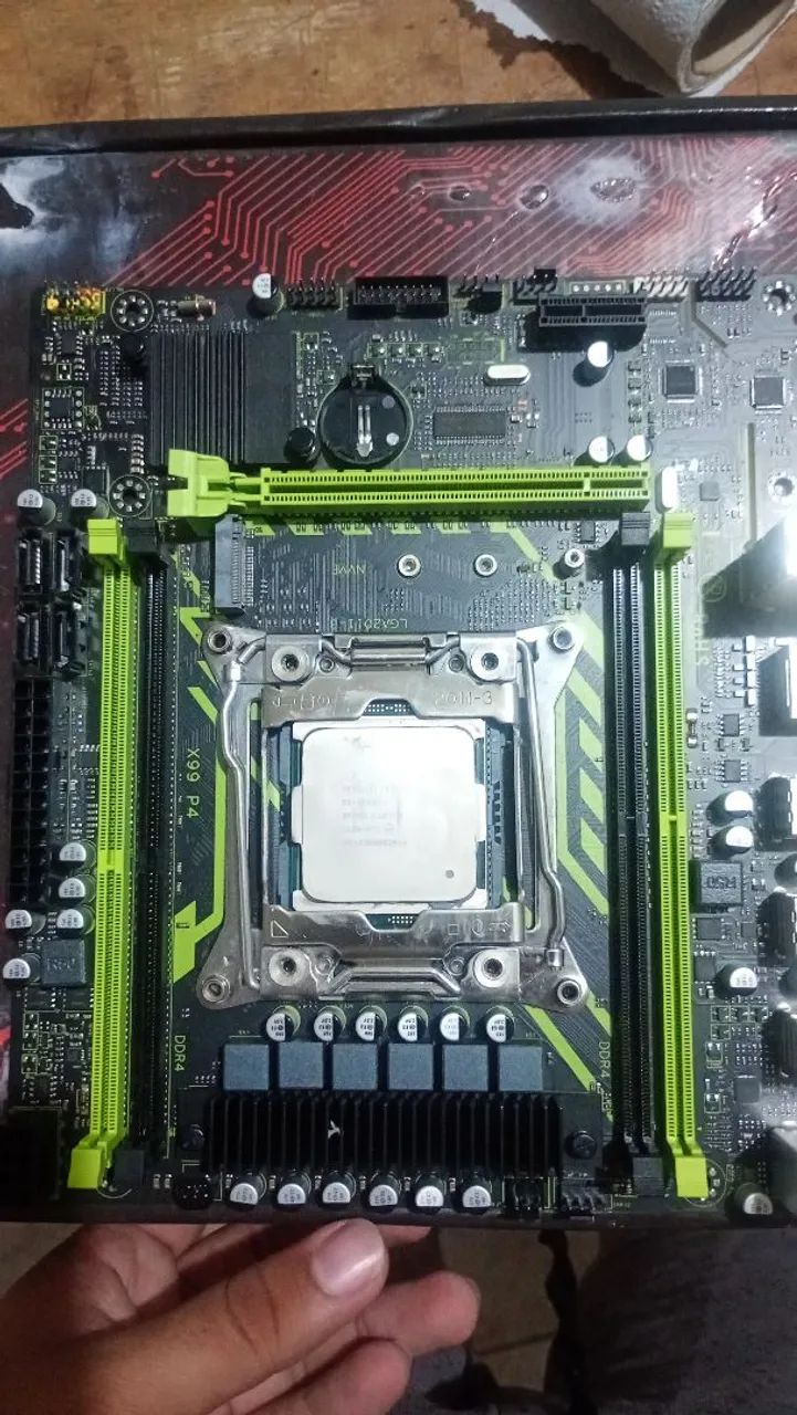 Placa mãe x99 com e5 xeon 2650 v4 - Foto 4