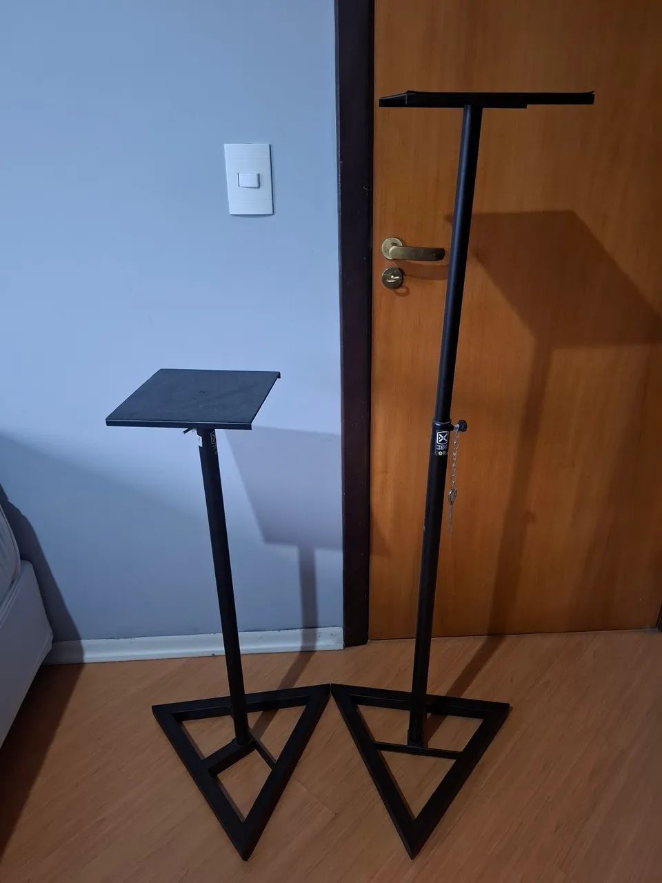 Pedestais para caixa acustica e microfone  - Foto 6
