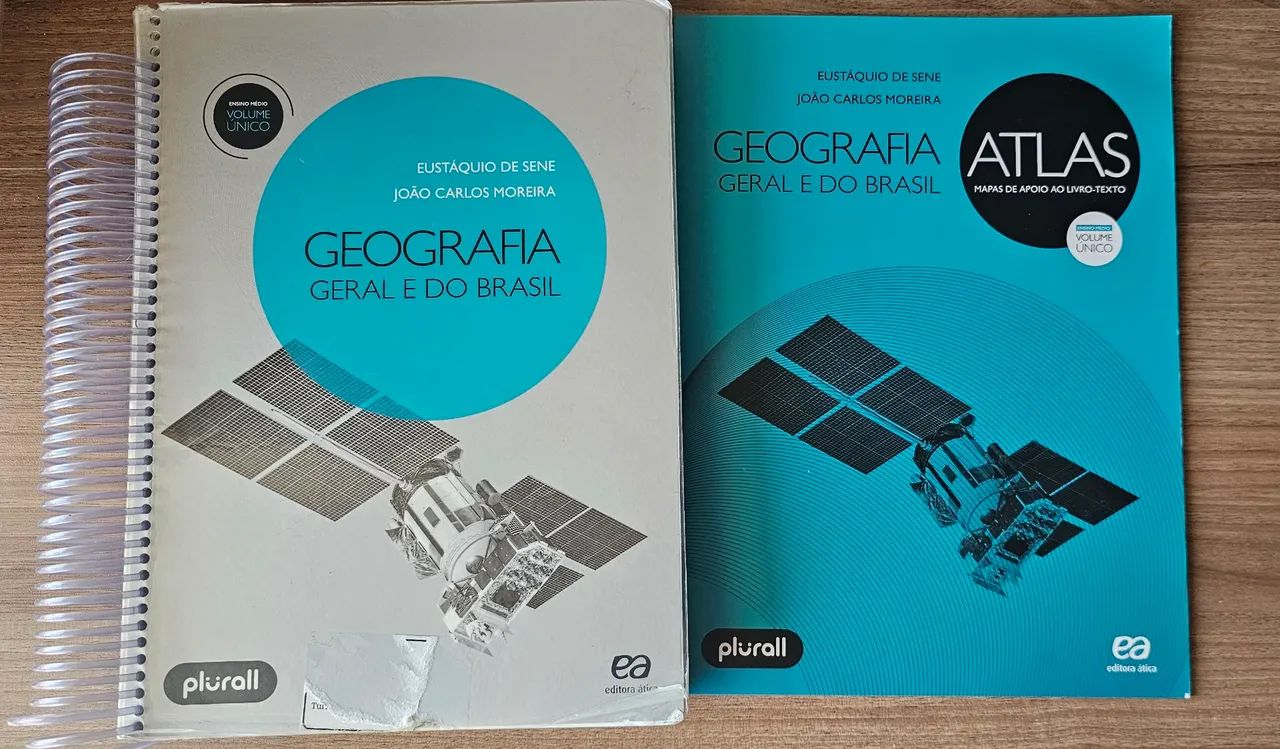 Livro geografia geral do Brasil editora Atica