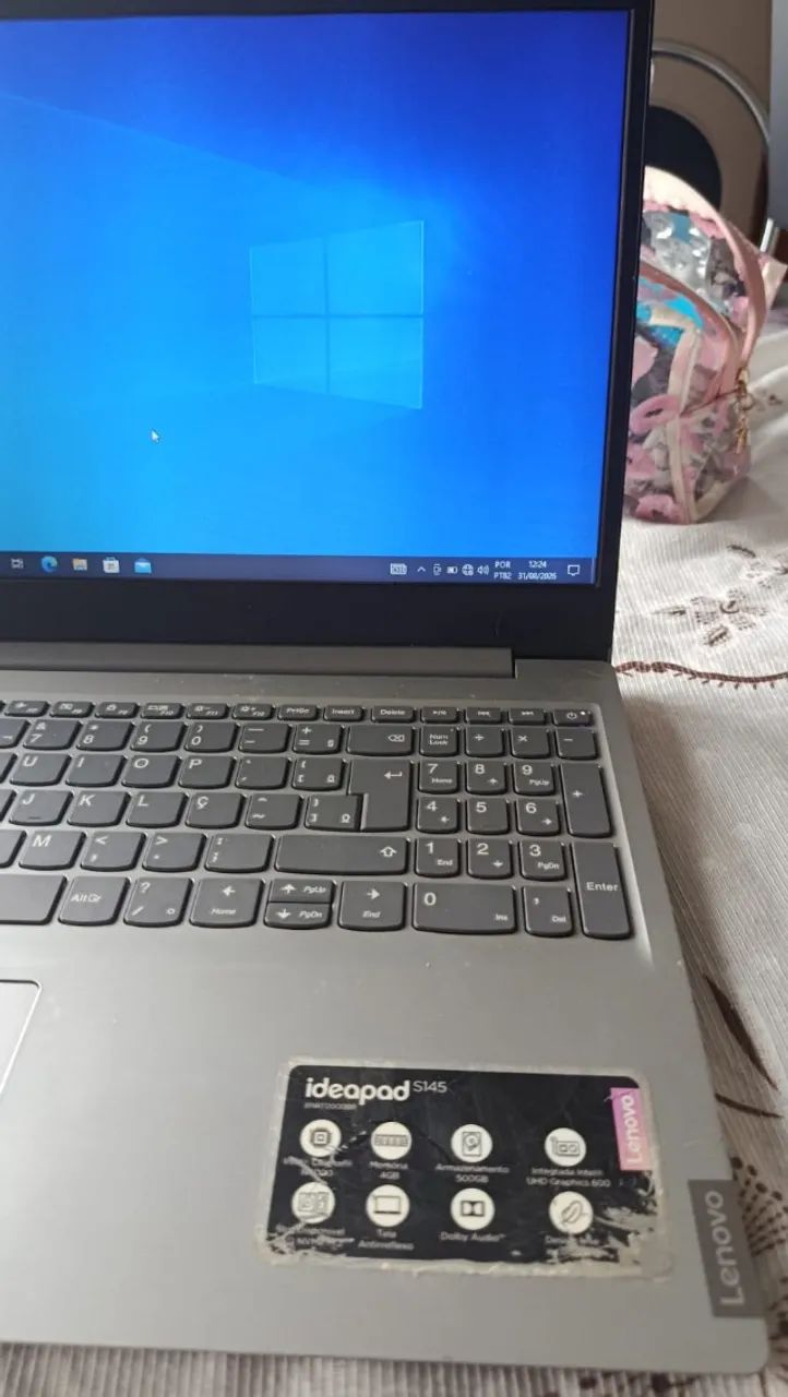 Notebook Lenovo Ideapad S145 Cinza 500 Gigas - Foto 5