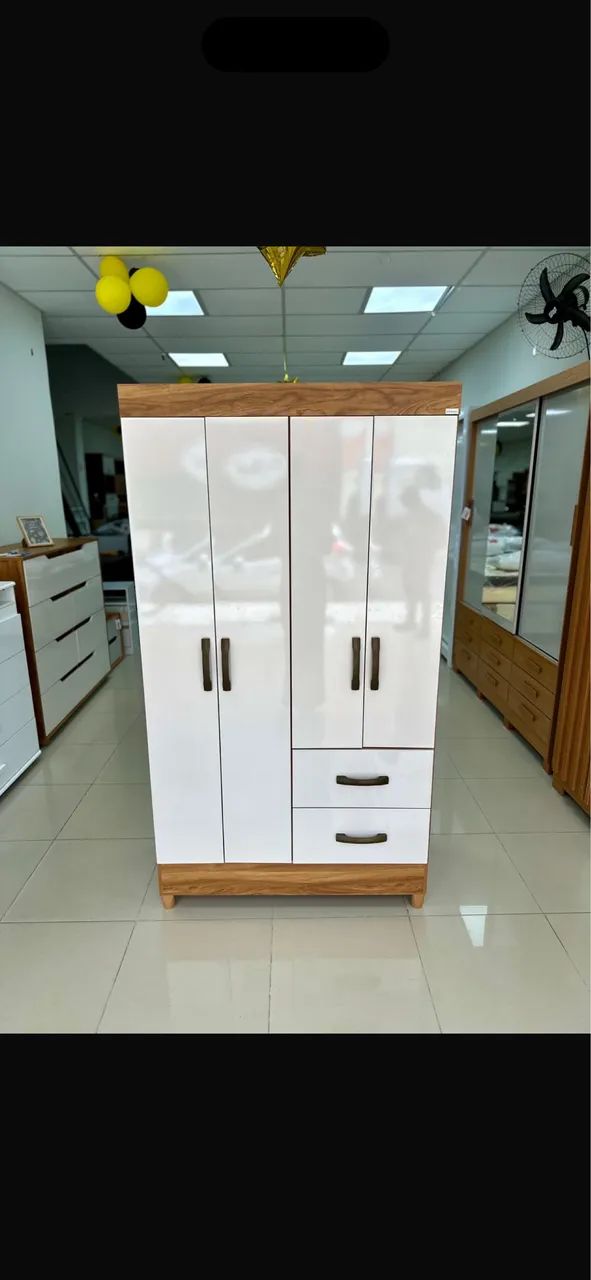 Roupeiro Mobi 4 Portas 
