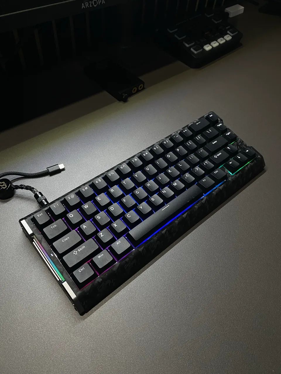 Attack shark r68 he carbon fiber - Periféricos e Acessórios de