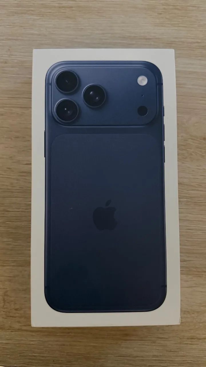 iPhone 17 pro max 256gb Azul Marinho