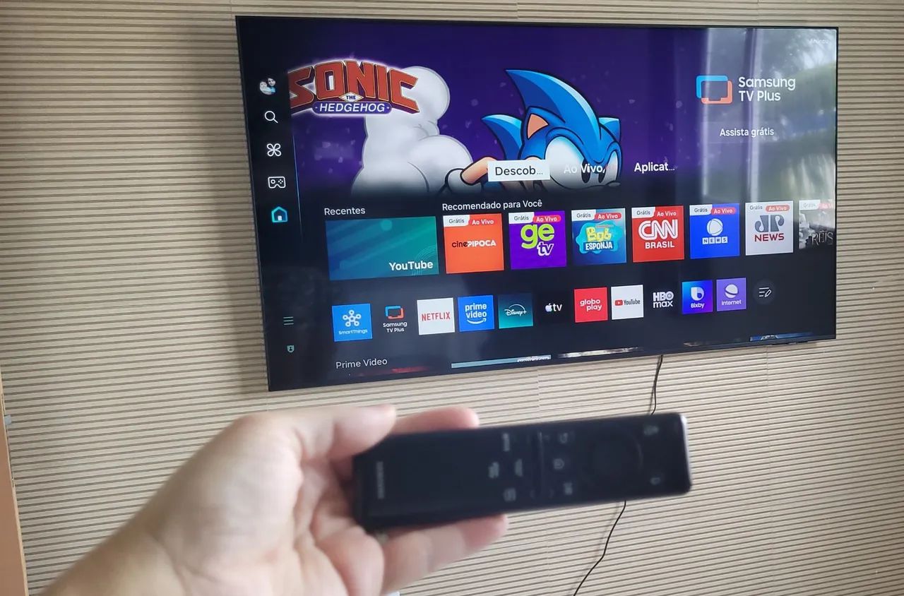 TV sansung 60 polegadas 4k, Wi-Fi, Bluetooth,  - Foto 2