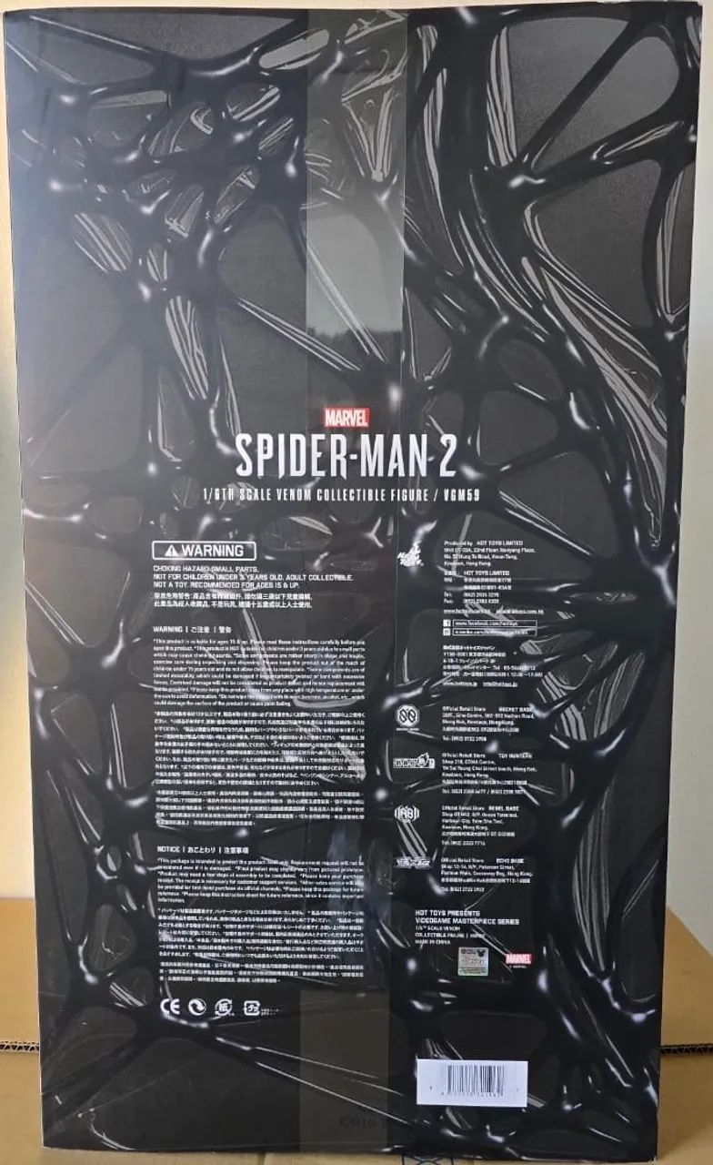 Hot Toys Venom VGM59 Ps5 Spider-Man 2  - Foto 4