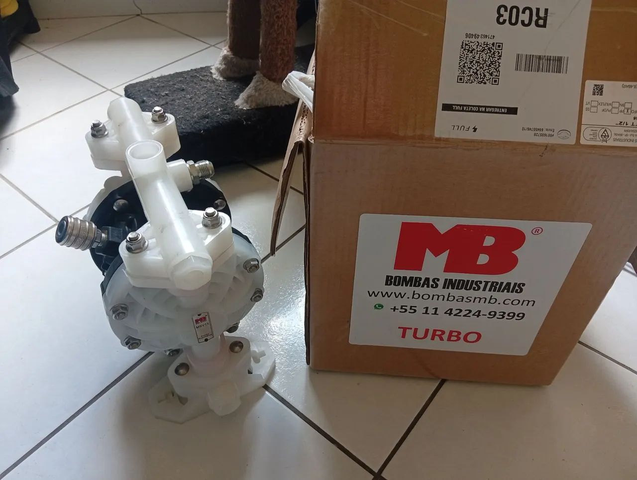 Bomba Penomatica profissional nova  - Foto 3