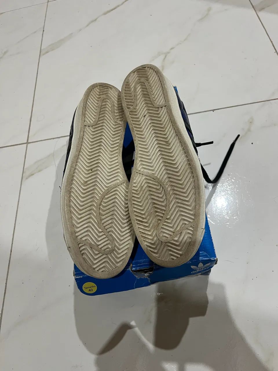 TÊNIS ADIDAS SUPERSTAR TAM 40 - Foto 5