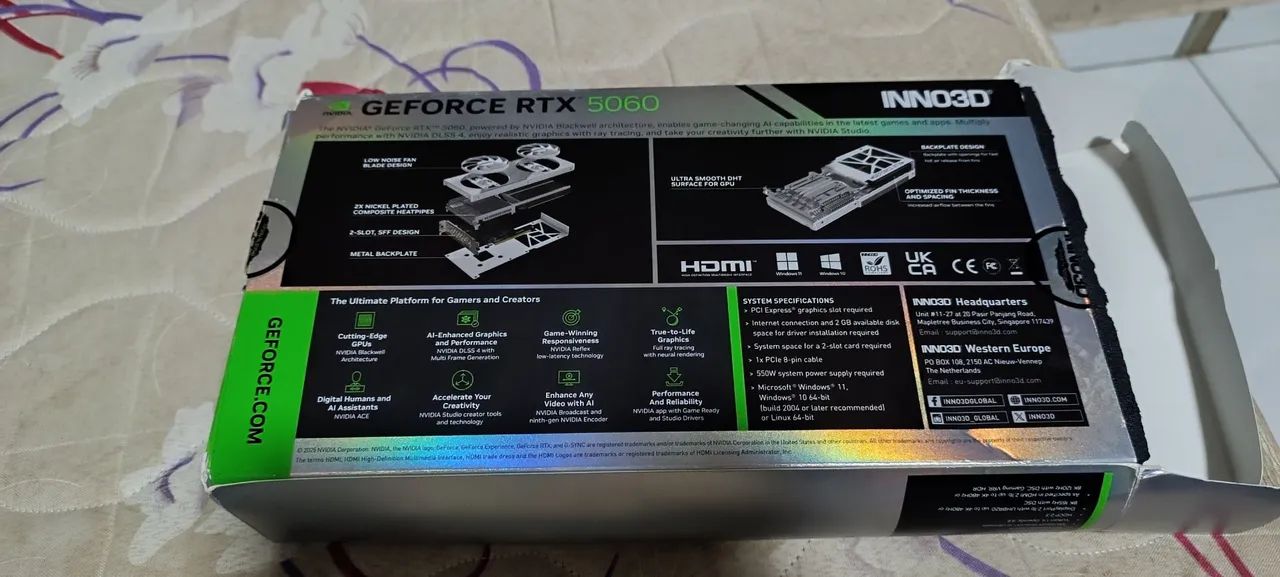 Vendo placa de vídeo rtx 5060 - Foto 3