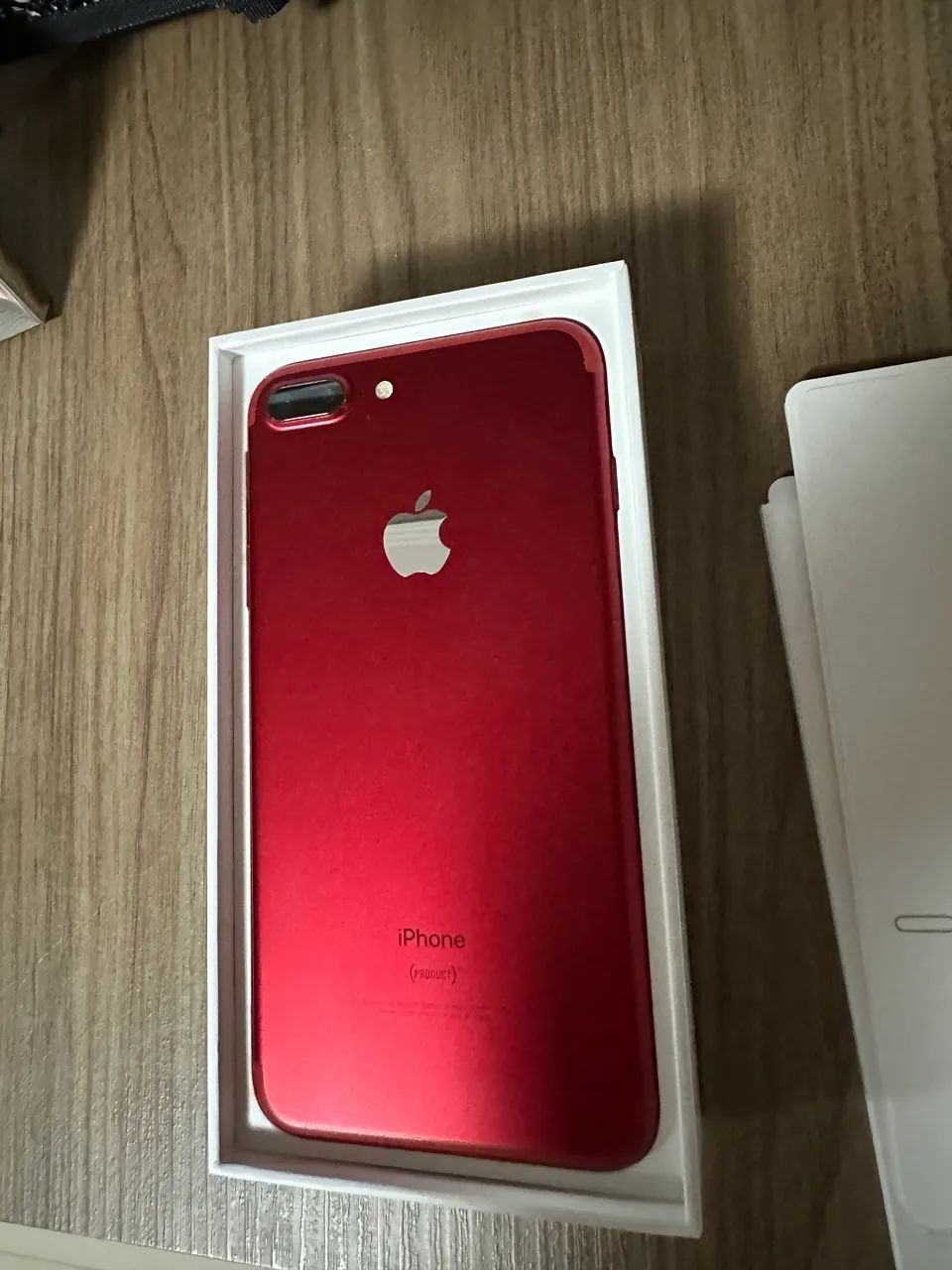 iPhone 7 Plus Red 128GB - Único dono - Celulares e Smartphones