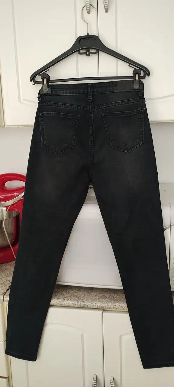 Calça Jeans feminina Importada Sybilla destroyed 36 - Foto 4