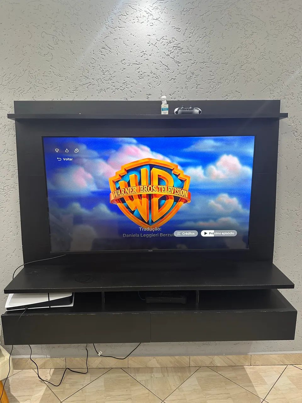 Rack com painel 