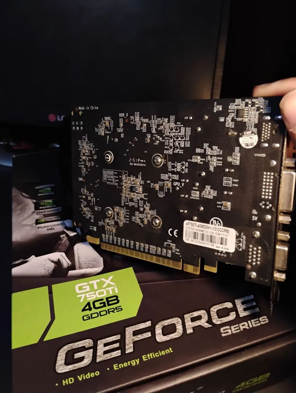 Nvidea GTX 750 Ti 4GB - Placa nova e funcionando  - Foto 2