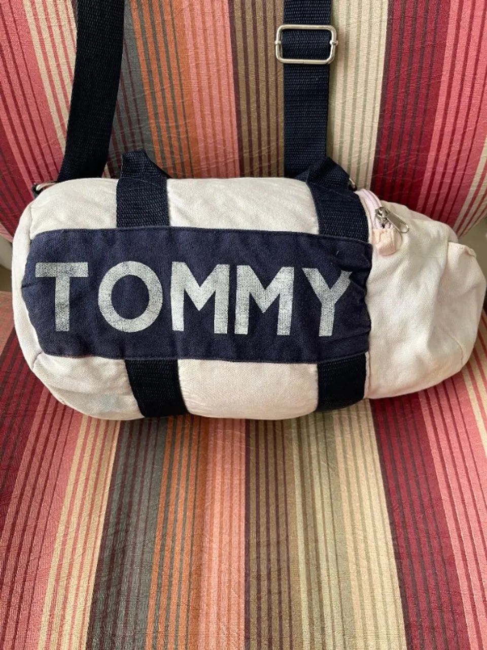 Bolsa mala Tommy Hilfiger original Rosa Claro - Foto 3