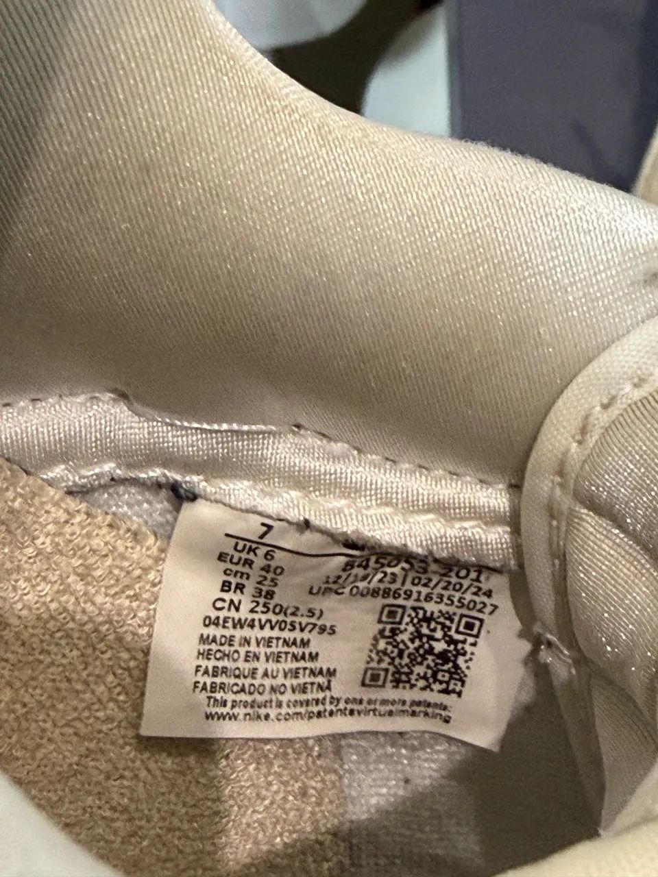 Nike Air Force 1 Linen - Foto 3