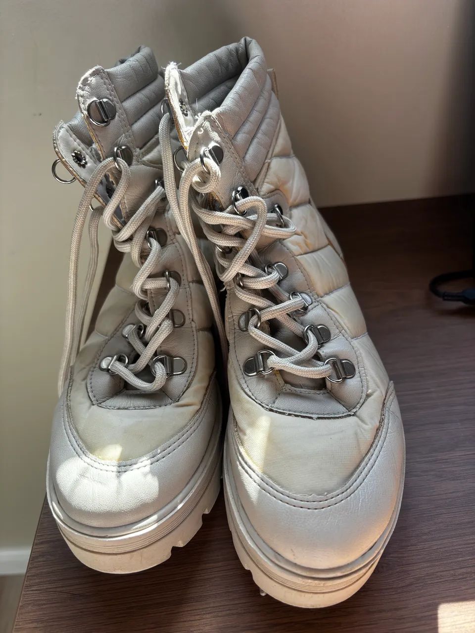 Bota Via Marte Bege - Foto 5