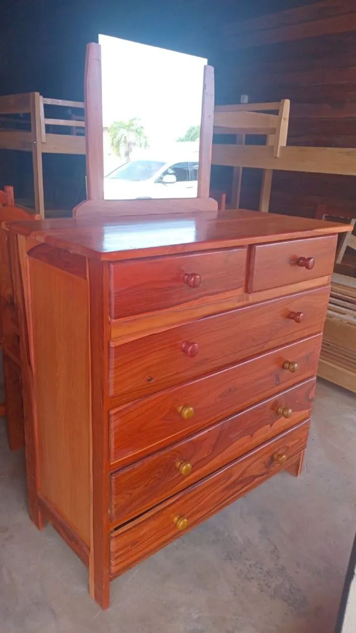 Cômoda de 6 gavetas 