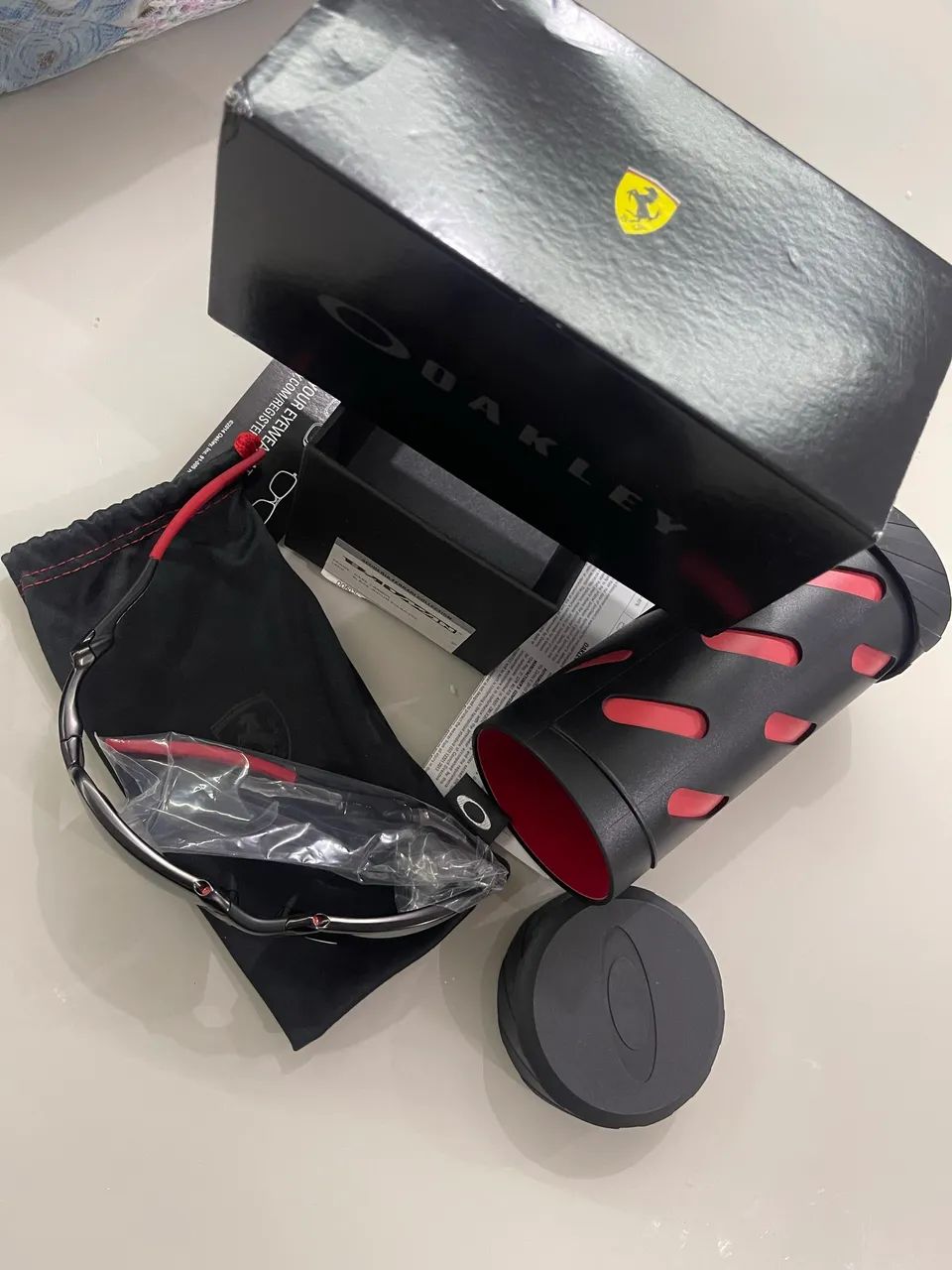 Óculos Bad Man Oakley Escuderia Ferrari - Foto 4