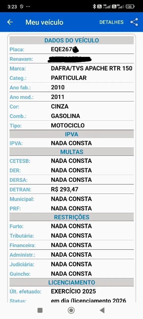 Dafra apache 150 - Foto 4