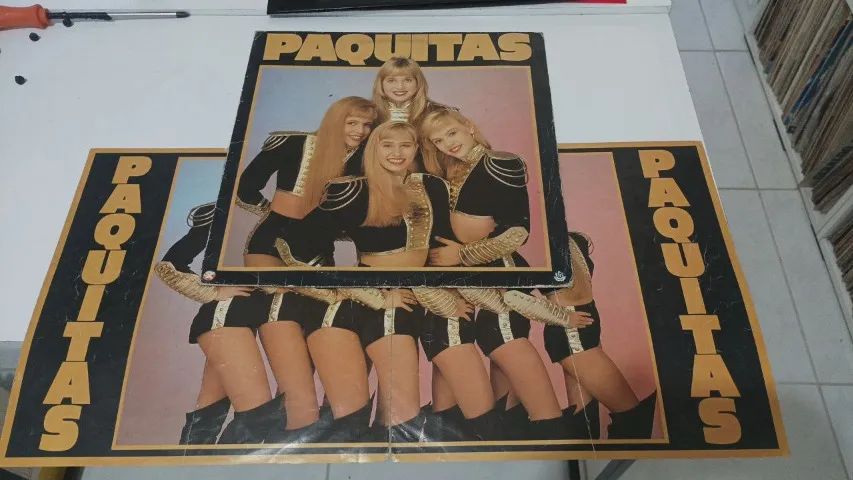 Paquitas Lp vinil - 1989