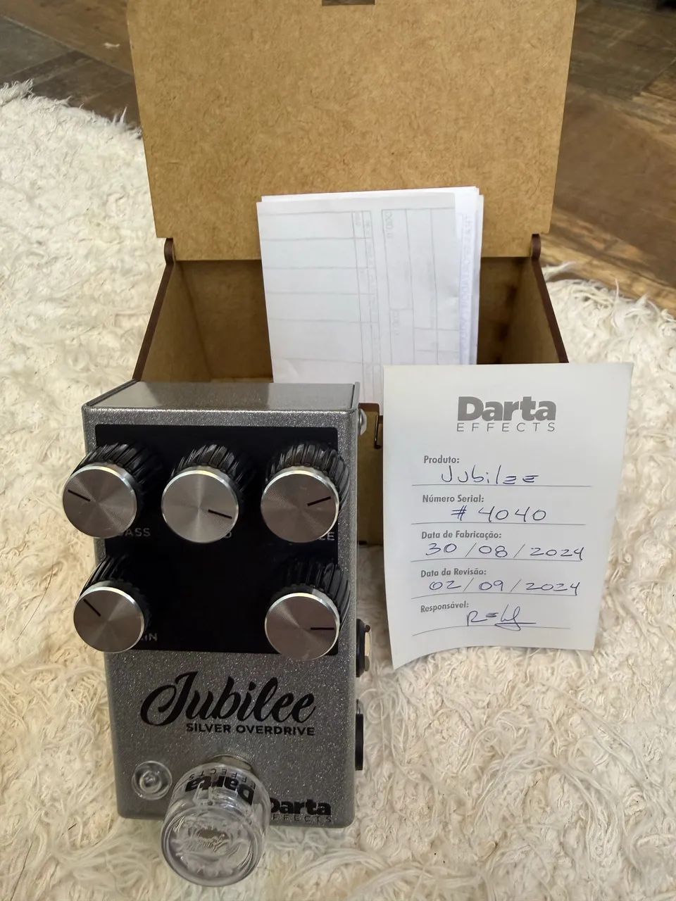 Pedal Darta Effects Silver Jubilee