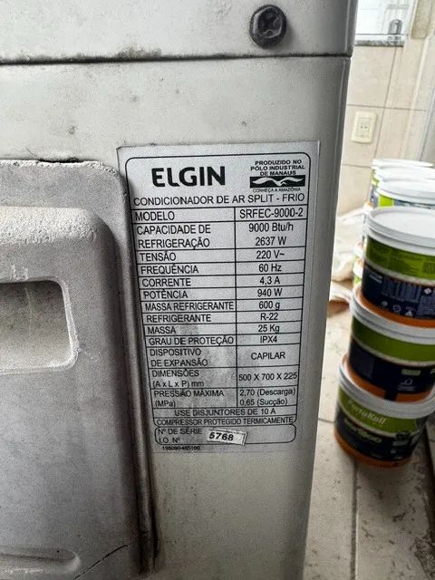Ar Condicionado split Elgin 9000BTUs e 18000BTUs - Foto 3