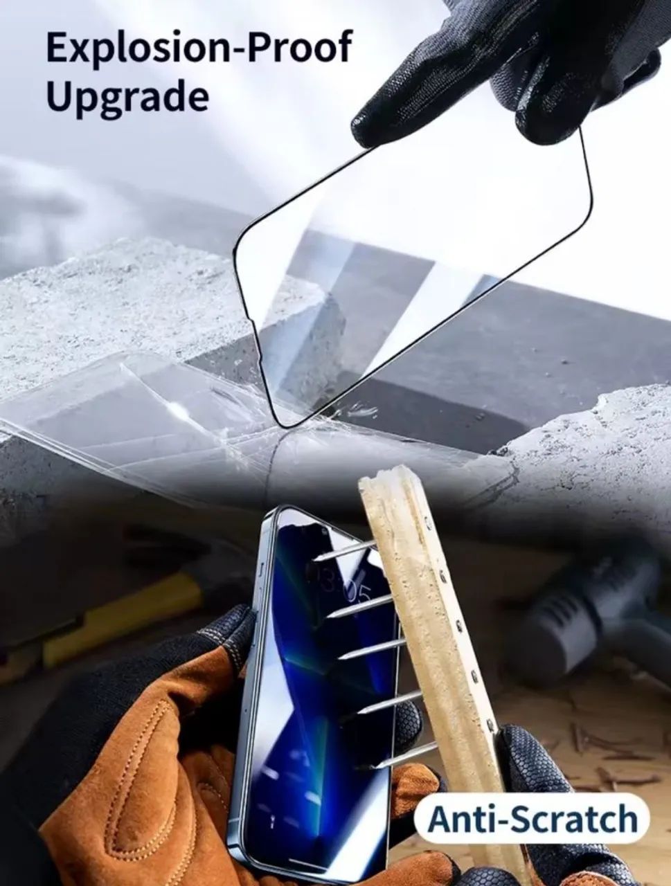 Película Smartdevil vidro temperado com guia de instalação iPhone 12 pro max - Foto 4