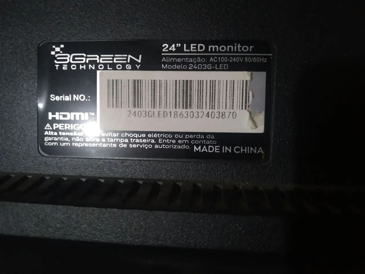 Monitor com defeito leia a discrição FULL HD 75HZ - Foto 3