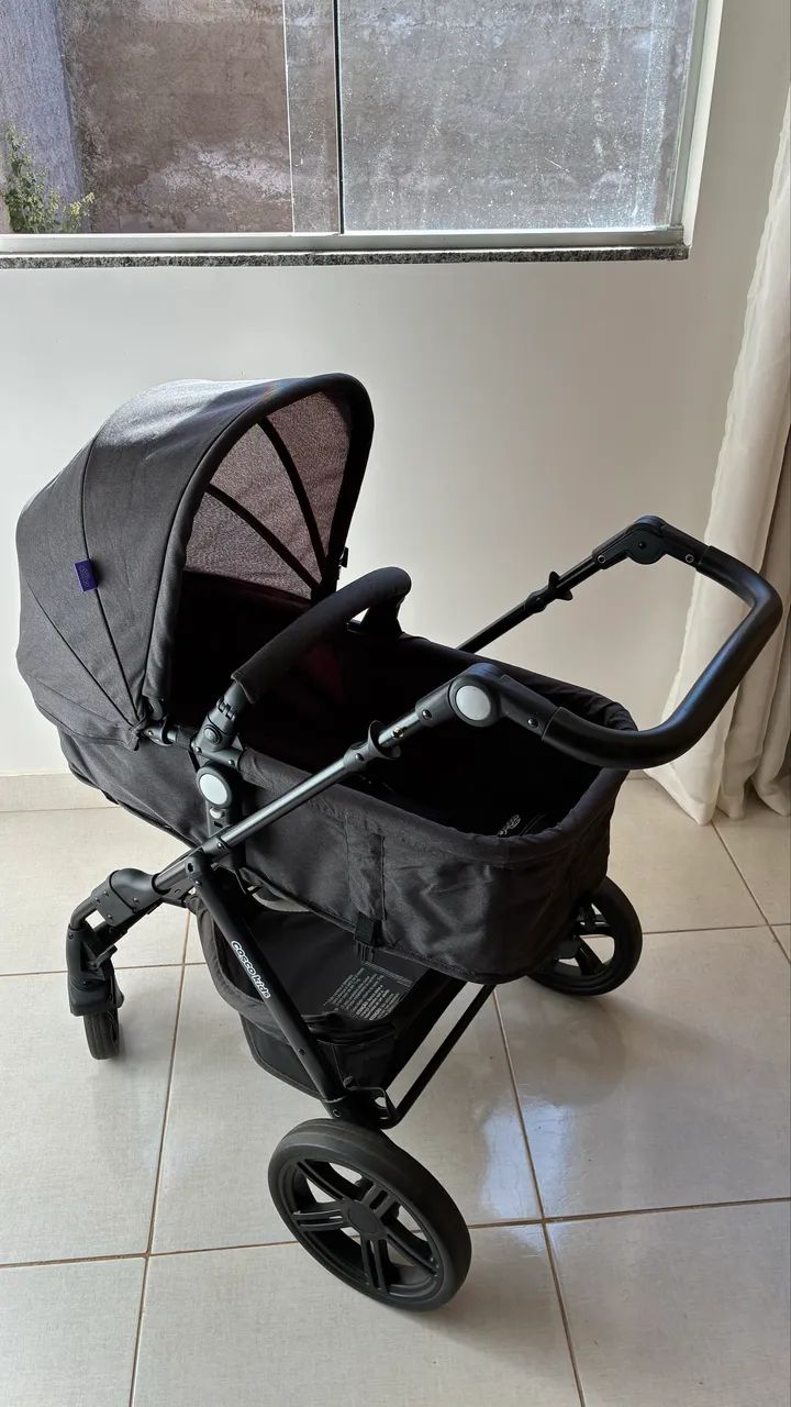 Carrinho Moisés- Cosco + Bebê Conforto IMPECÁVEL 