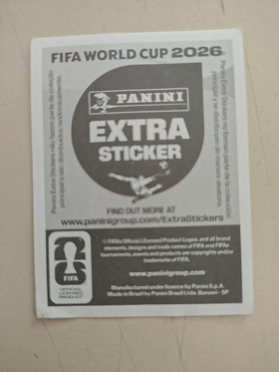 Figurinha da Copa 2026 - Foto 2