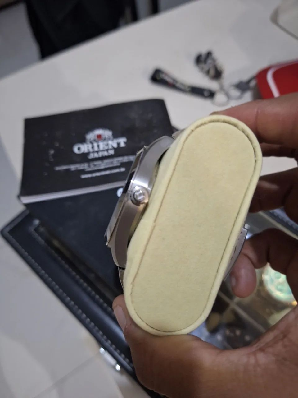 2 relógios originais / 1 Orient e 1 Naviforce - Foto 4