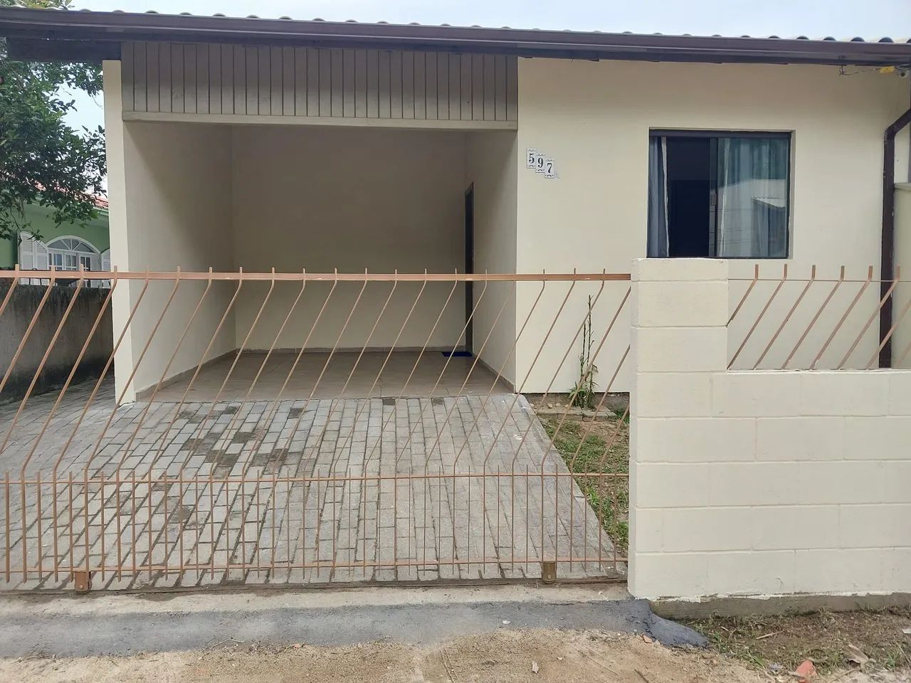 Alugo casa 2 quartos anual Ribeirão da ilha  - Foto 4