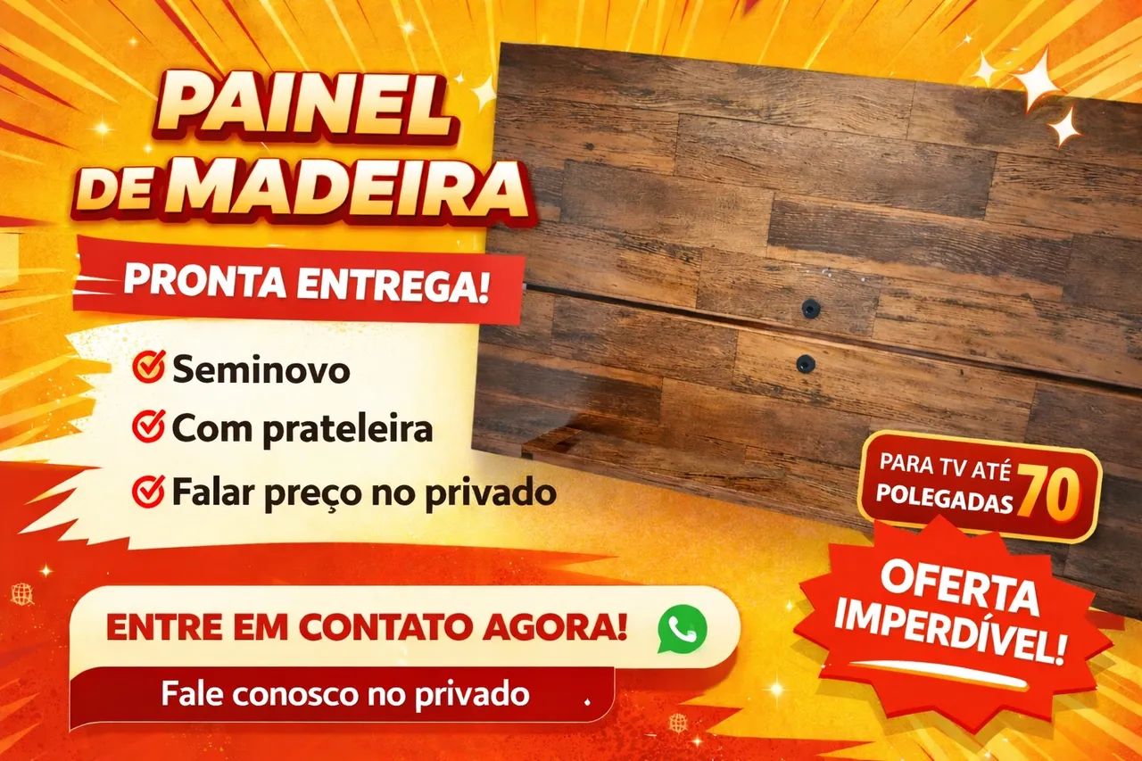 Painel de TV novinho