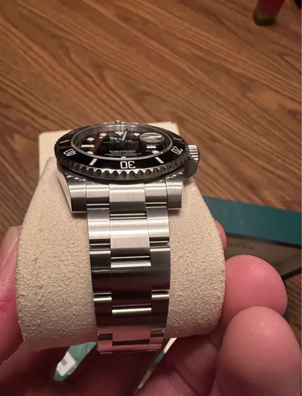 Rolex Submariner Date Preto Super Clone  - Foto 3