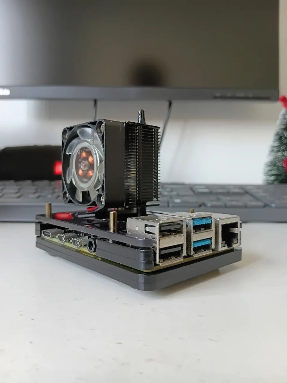 Computador (SBC) Raspberry Pi 4b 4gb ram   - Foto 2