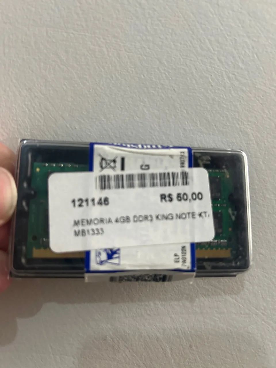 2 Memórias DDR3 de 4g para notebook Kingston - Foto 2