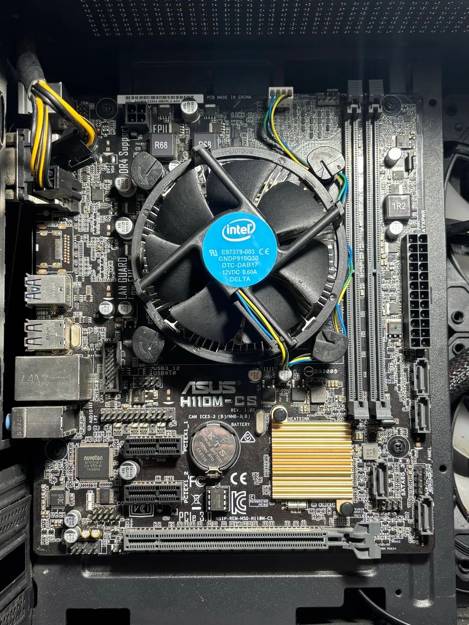 Kit Processador Intel Core i5 7400 + Placa Mãe Asus H110M-CS 