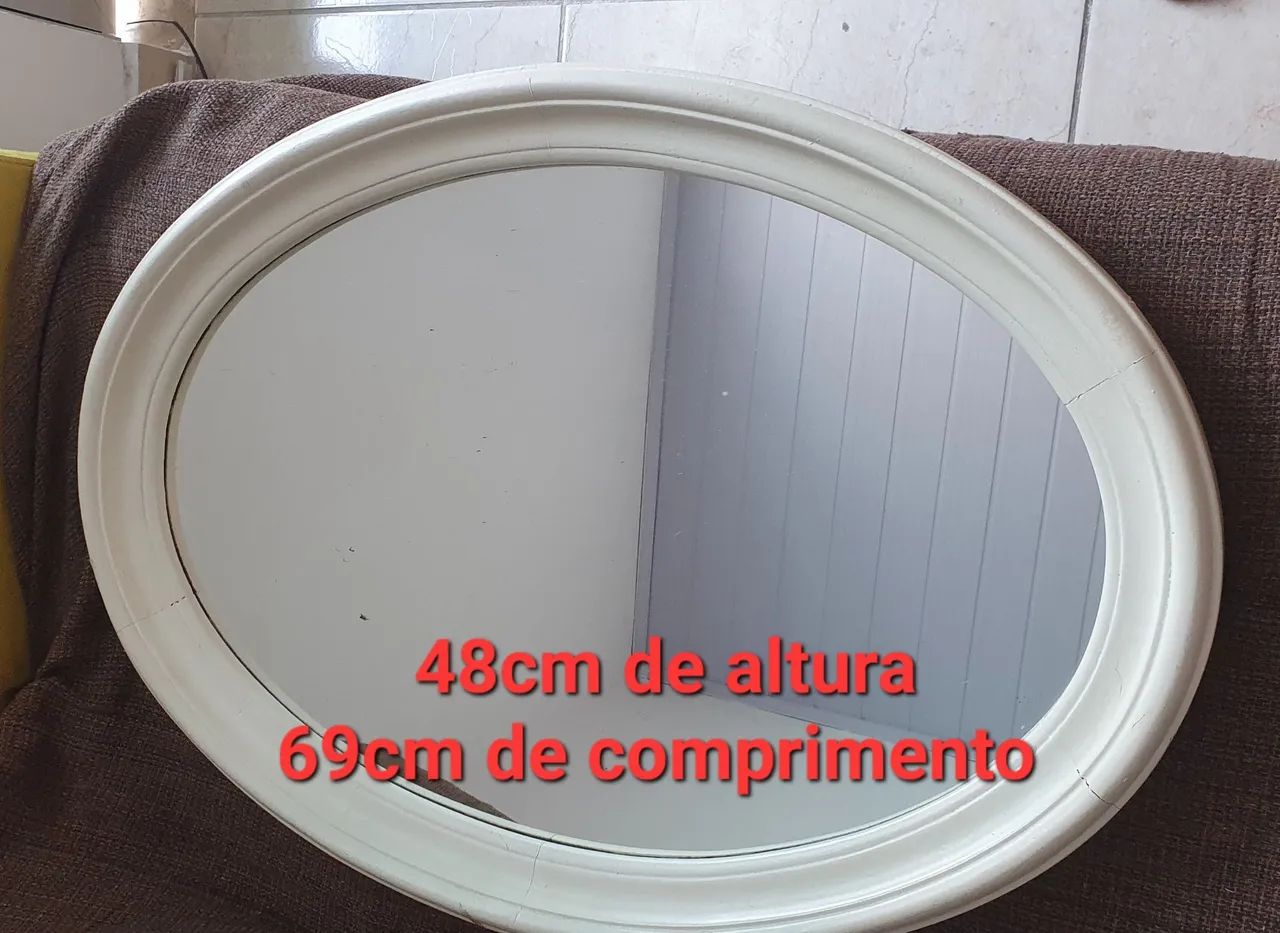 Espelho oval para cômoda - Foto 3