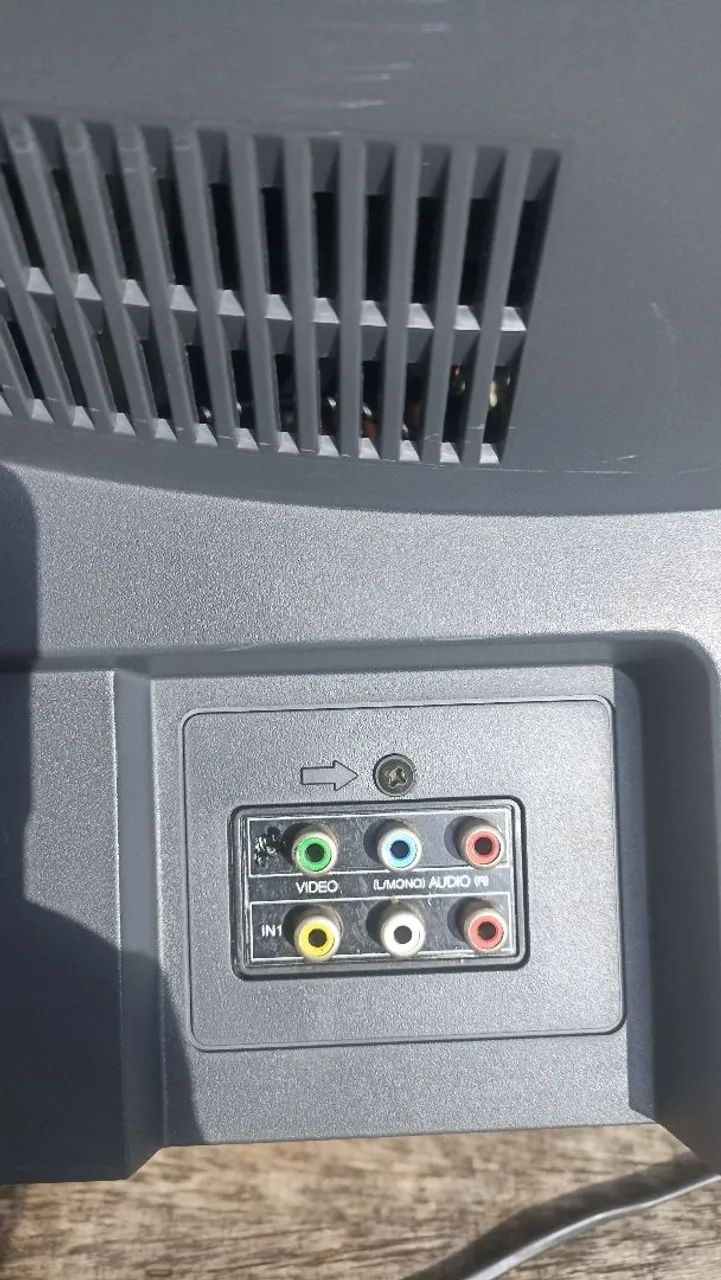 Tv CRT mod componente LG RP tubo tv retrô gamer  - Foto 6