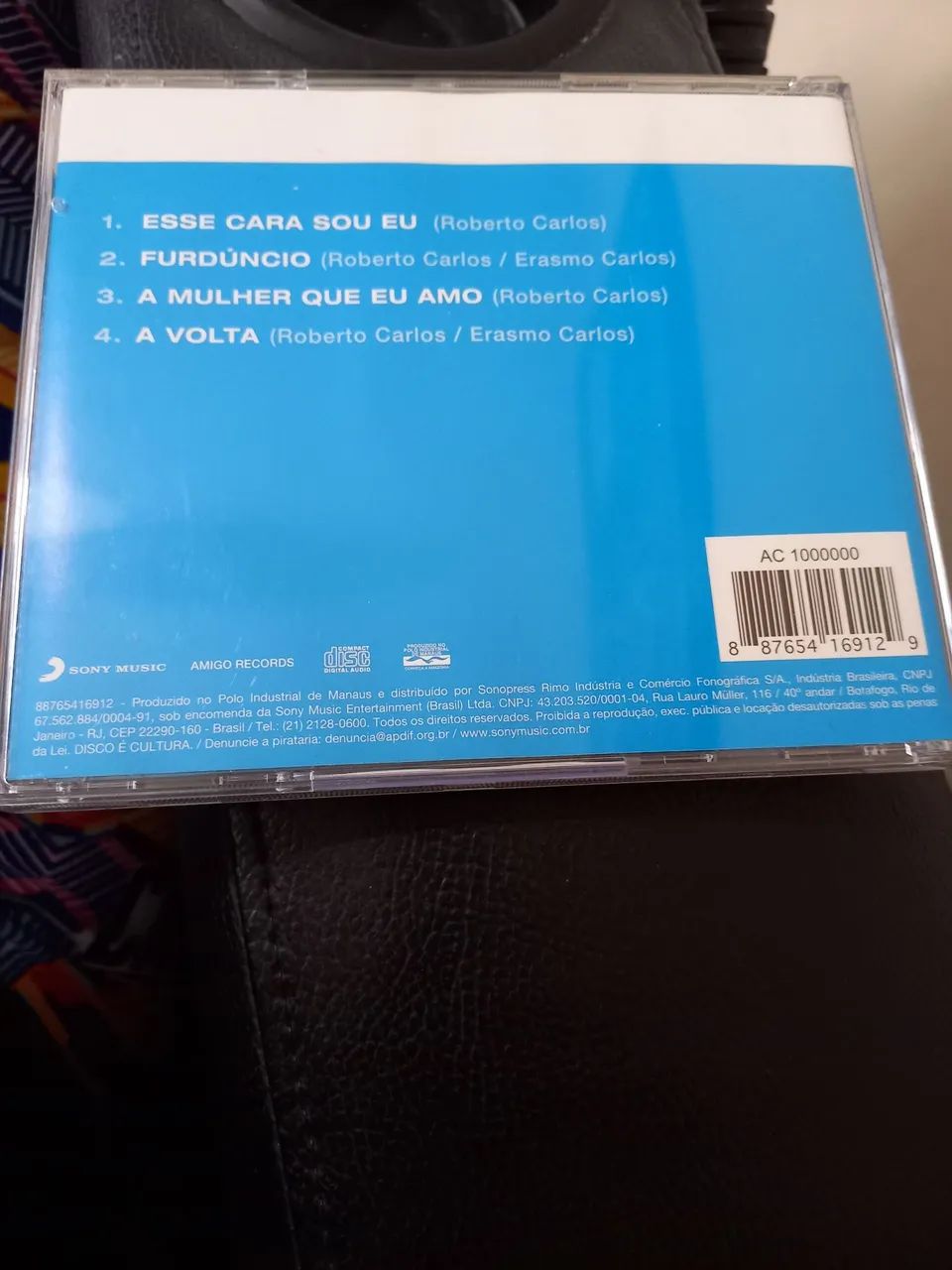 CD Roberto Carlos - Esse Cara Sou Eu (Original) - Foto 2