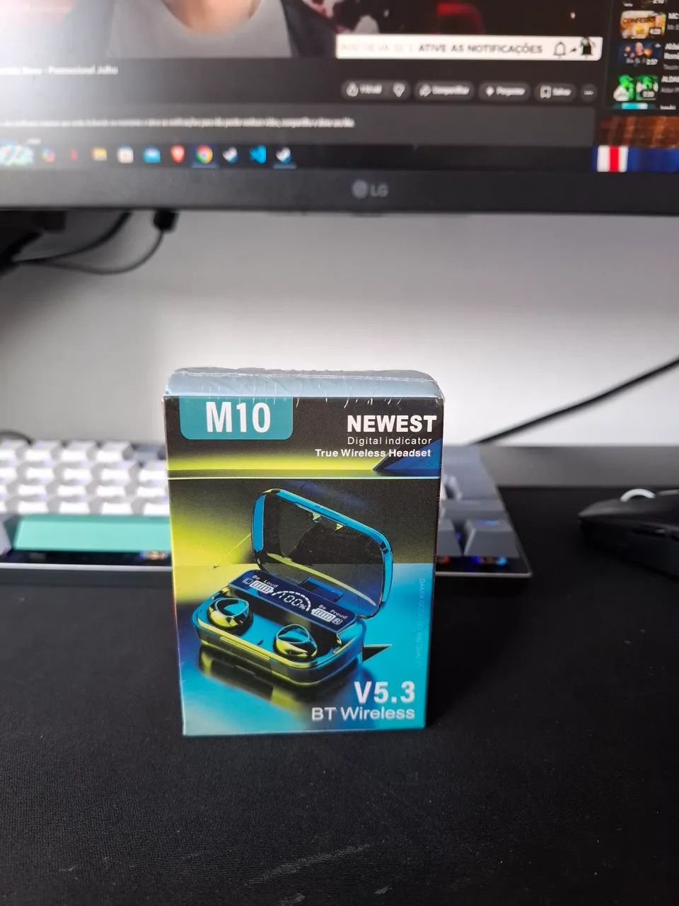 Fone de ouvido m10  (Bluetooth) - Foto 2