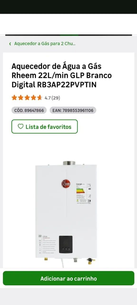 Aquecedor a gás  - Foto 4