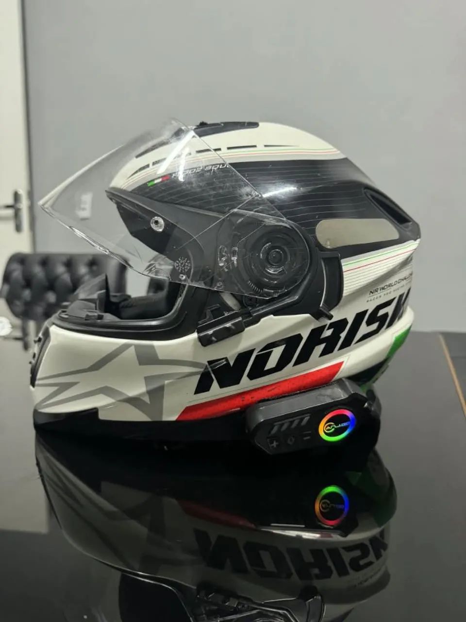 CAPACETE NORISK ITALIA + INTERCOMUNICAR 