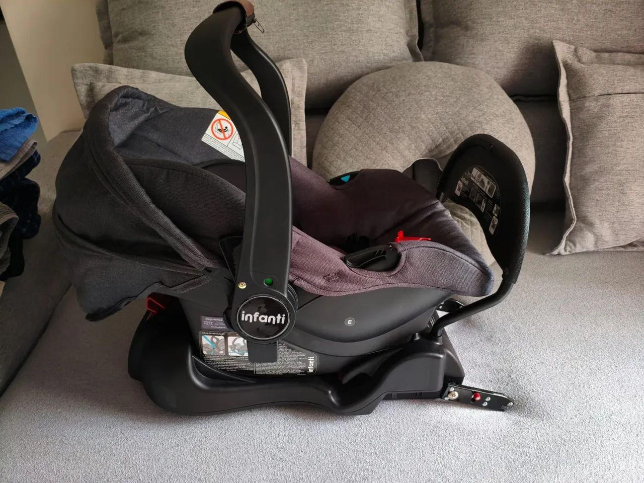 Bebê conforto base usofix infanti - Foto 4