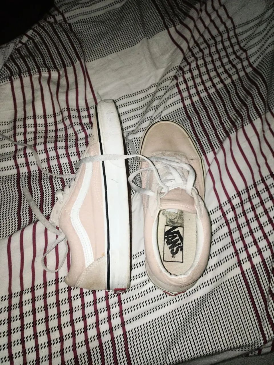 tênis vans rosa