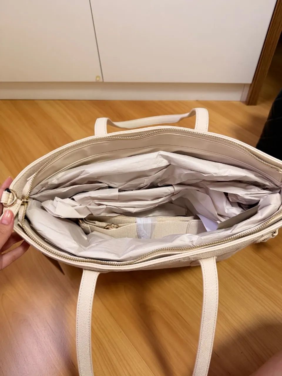 Bolsa Mário Valentino off white  - Foto 2
