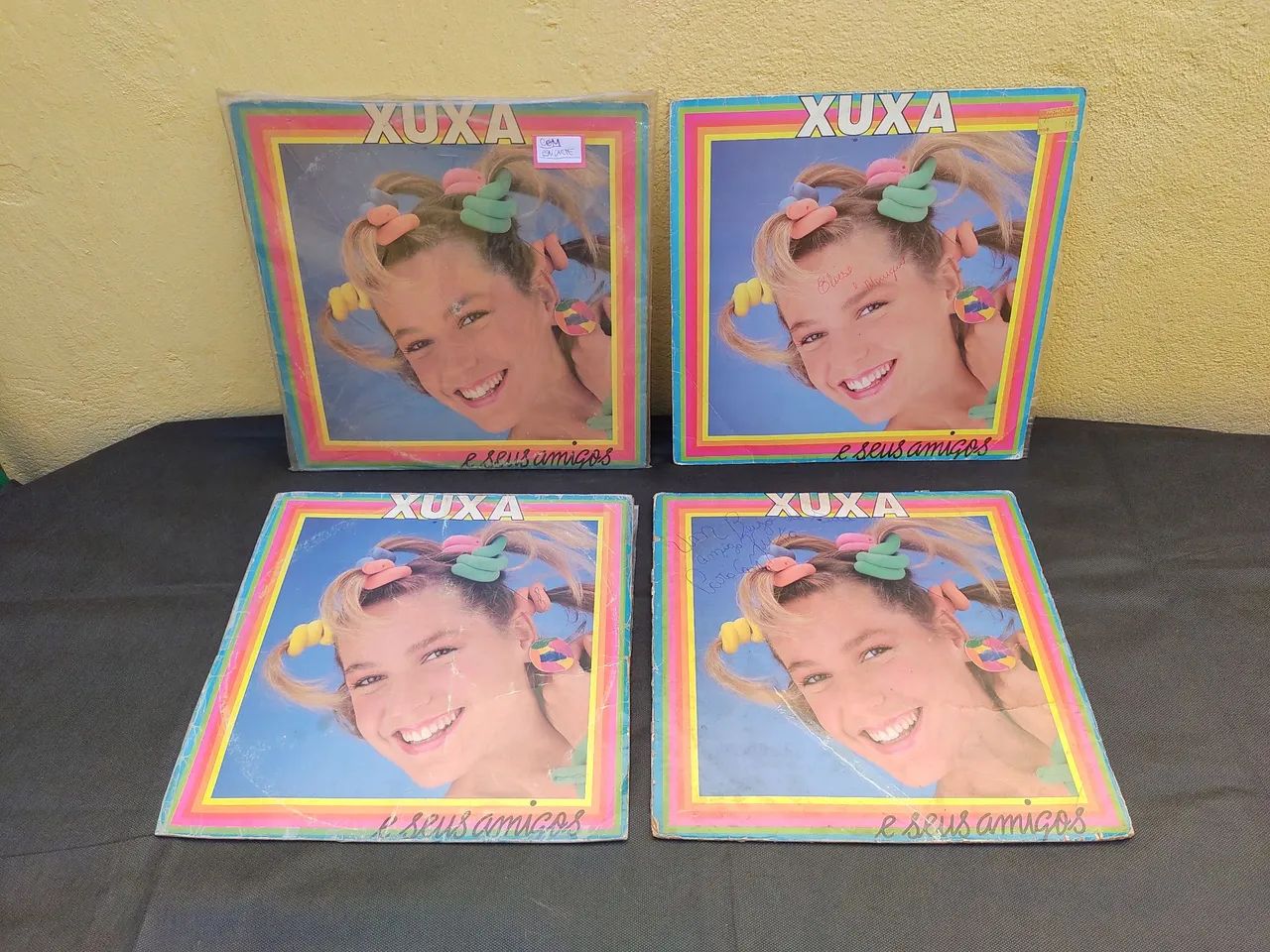 Xuxa e Seus Amigos LP disco de vinil, bom estado.