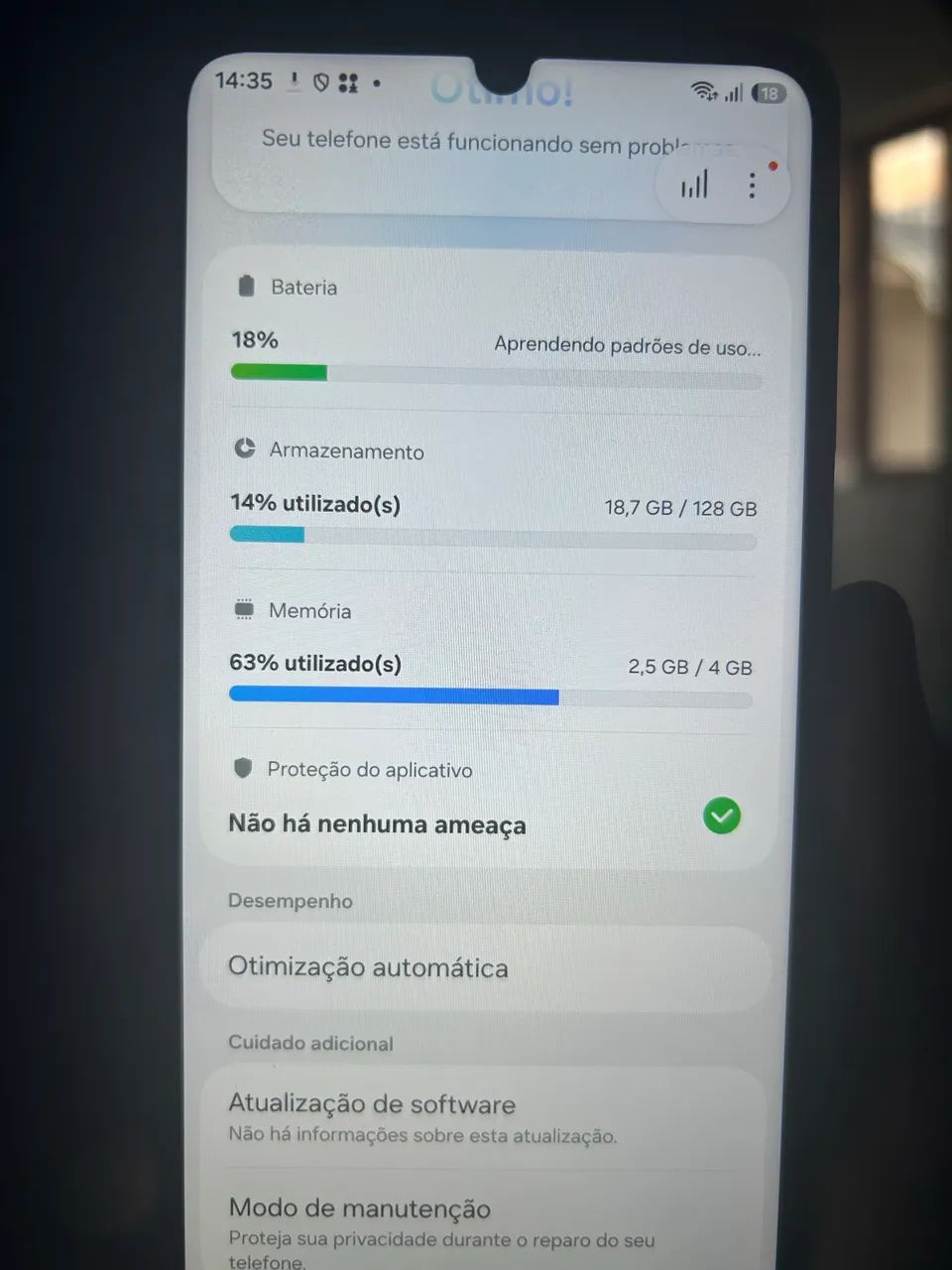 Samsung Galaxy A07128GB 4GB RAM - Excelente Estado - Funcionando Perfeitamente - Foto 5