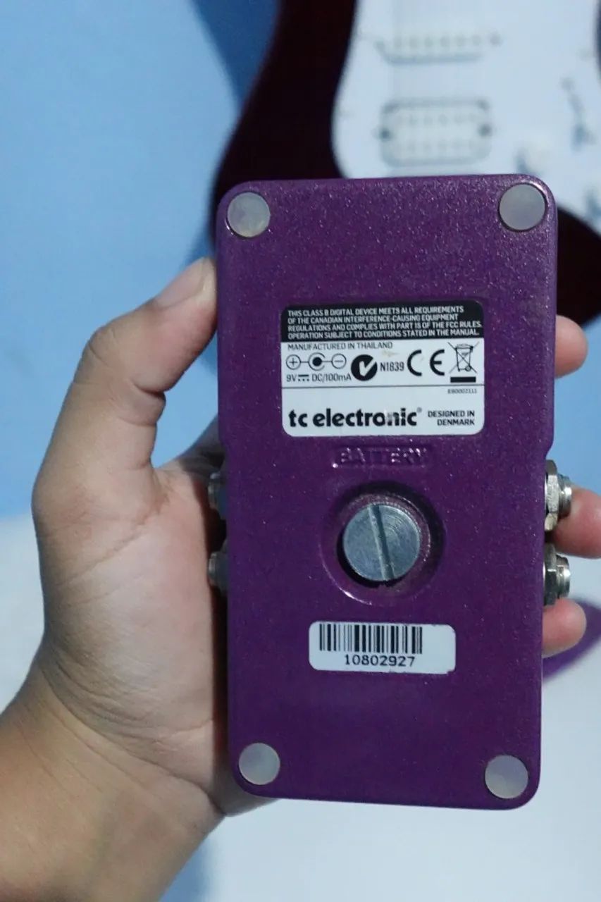 ギター tc electronic Vortex Flanger Pedal TC Electronic Vortex Flanger - Completo na Caixa, Estado de